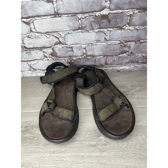 Teva Terra FI 4 Brown Spider Rubber Strap Sandals Men Sz 12M US/45.5EU 1006251 main image 7